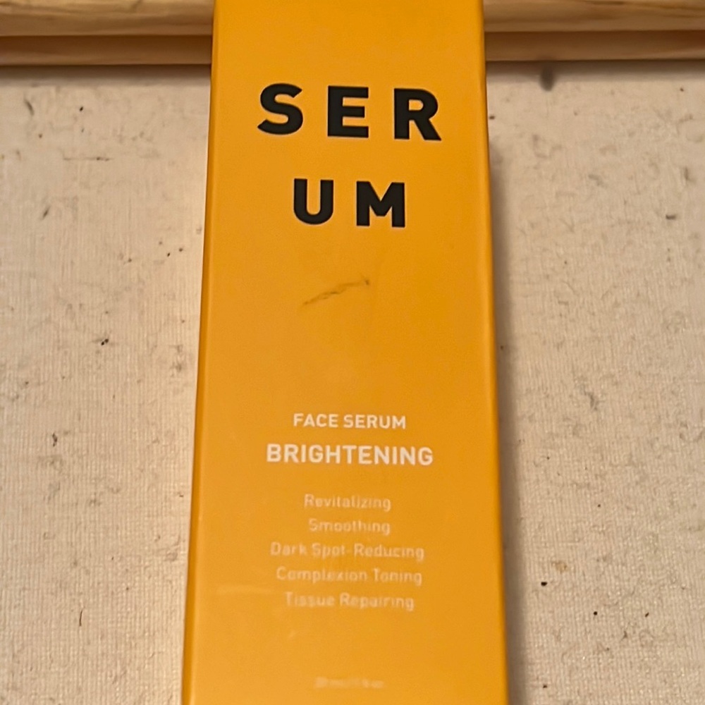 S E R U M face serum brightening